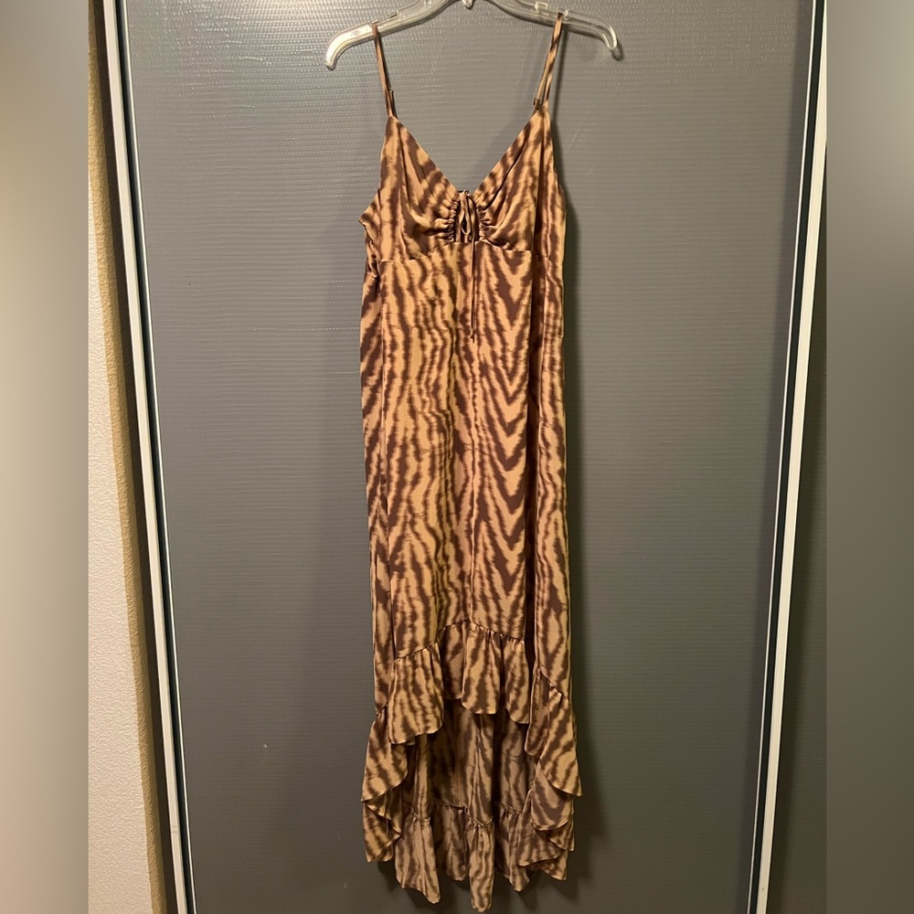 Wild Fable (Target 🎯Brand) High-Low Animal Print Maxi Dress